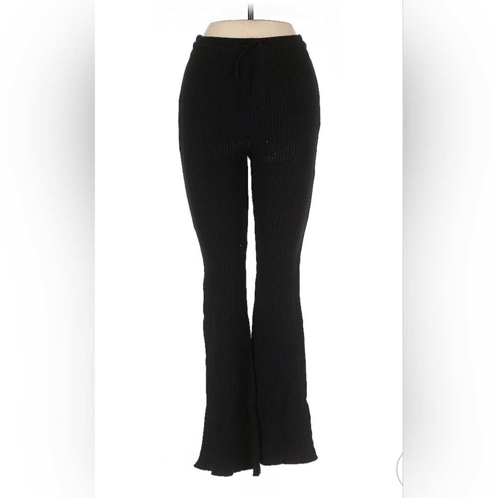 Lezat Organic Cotton Fiona Waffle Thermal Pant Black XS